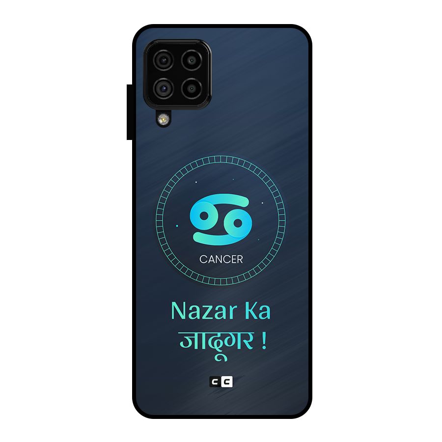 Magical Cancer Metal Back Case for Galaxy A22 4G