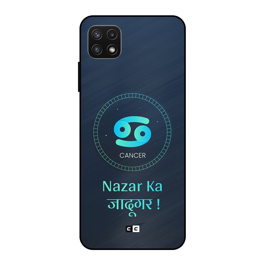 Magical Cancer Metal Back Case for Galaxy A22 5G
