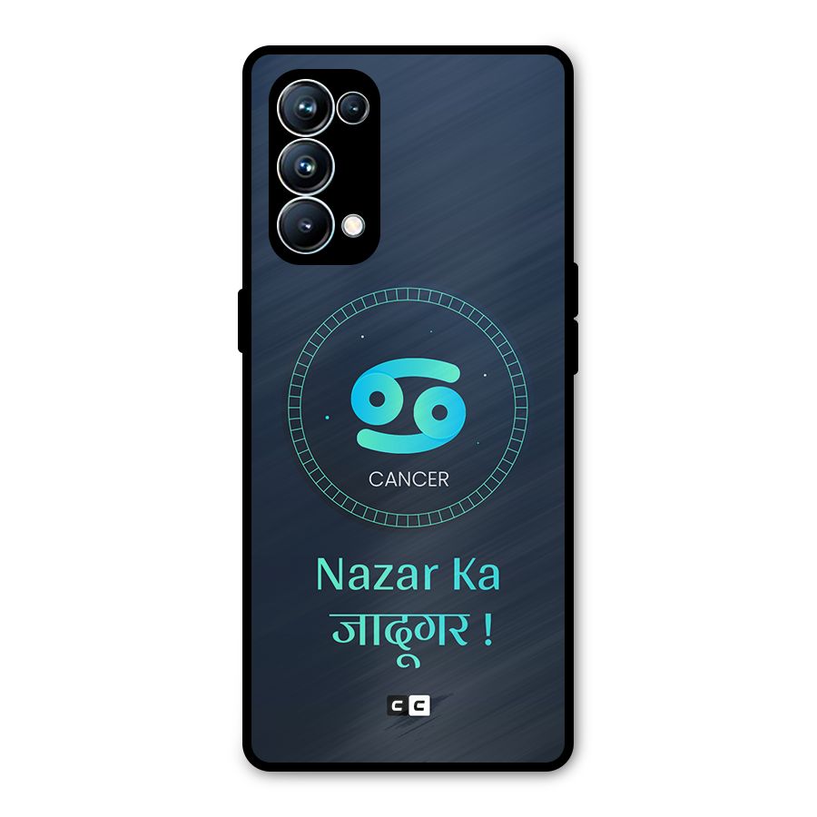 Magical Cancer Metal Back Case for Oppo Reno5 Pro 5G