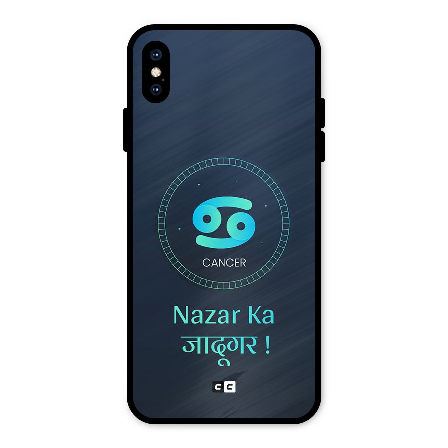 Magical Cancer Metal Back Case for iPhone XS Max