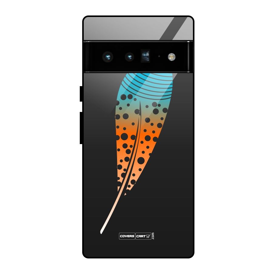 Magical Feather Glass Back Case for Google Pixel 6 Pro