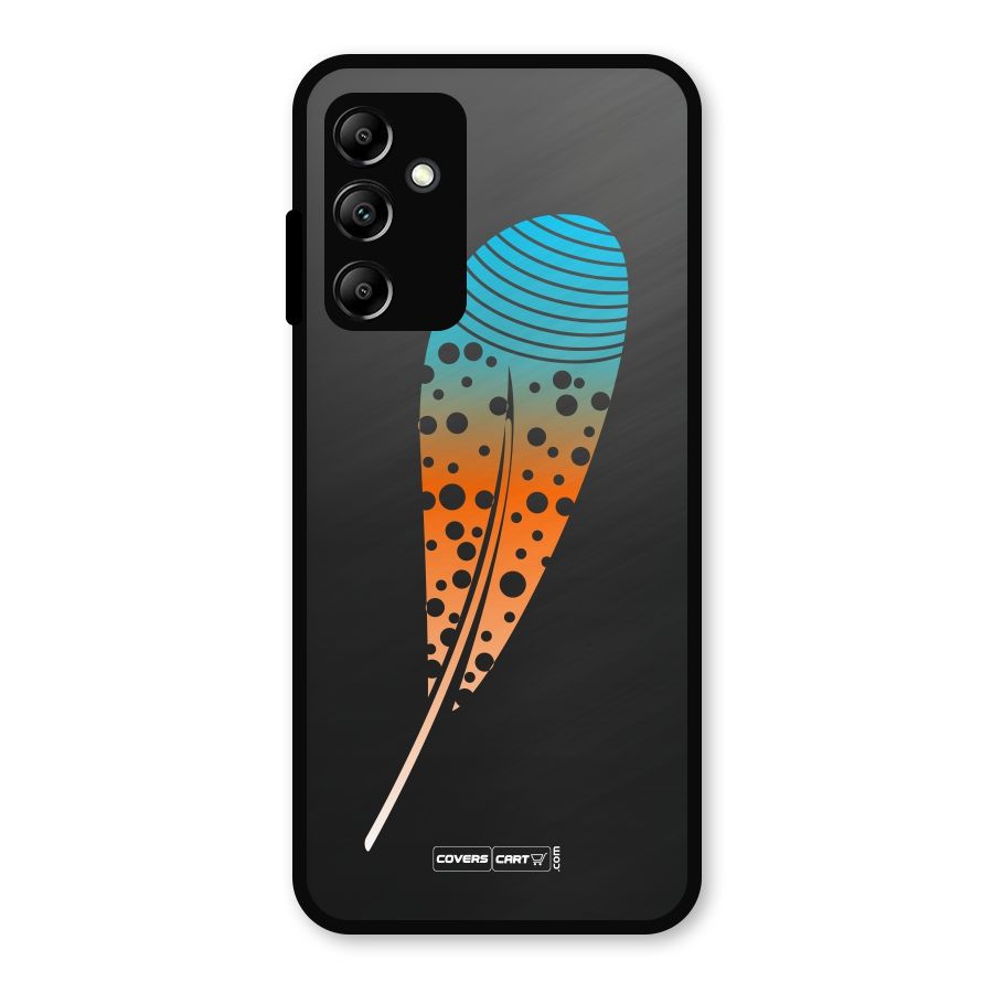 Magical Feather Metal Back Case for Galaxy A14 5G