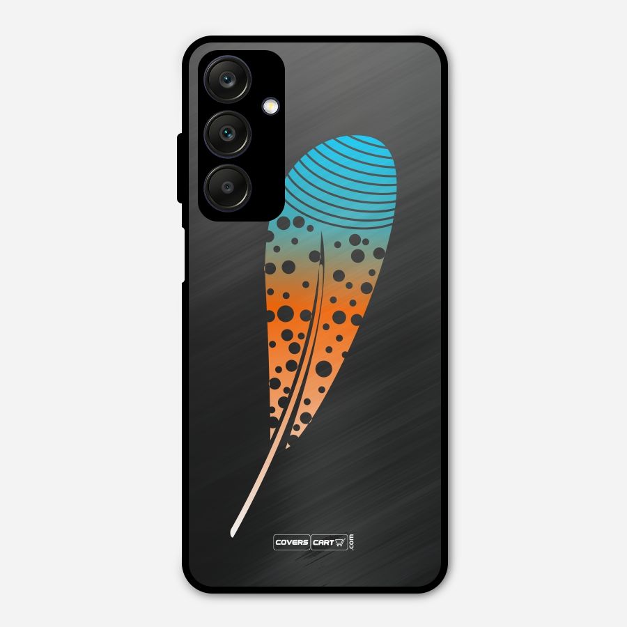 Magical Feather Metal Back Case for Galaxy A25 5G
