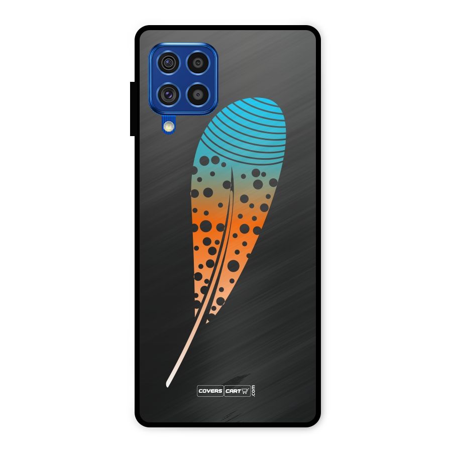 Magical Feather Metal Back Case for Galaxy F62