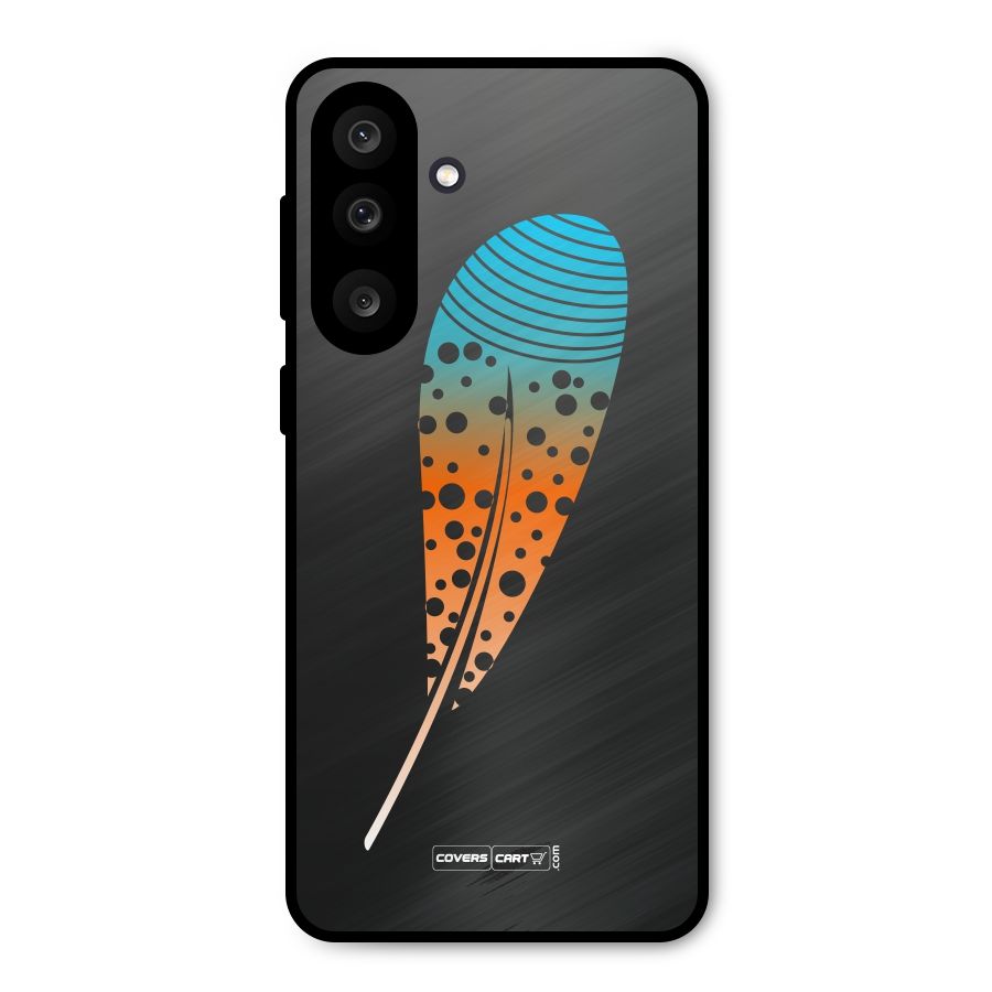 Magical Feather Metal Back Case for Galaxy M56