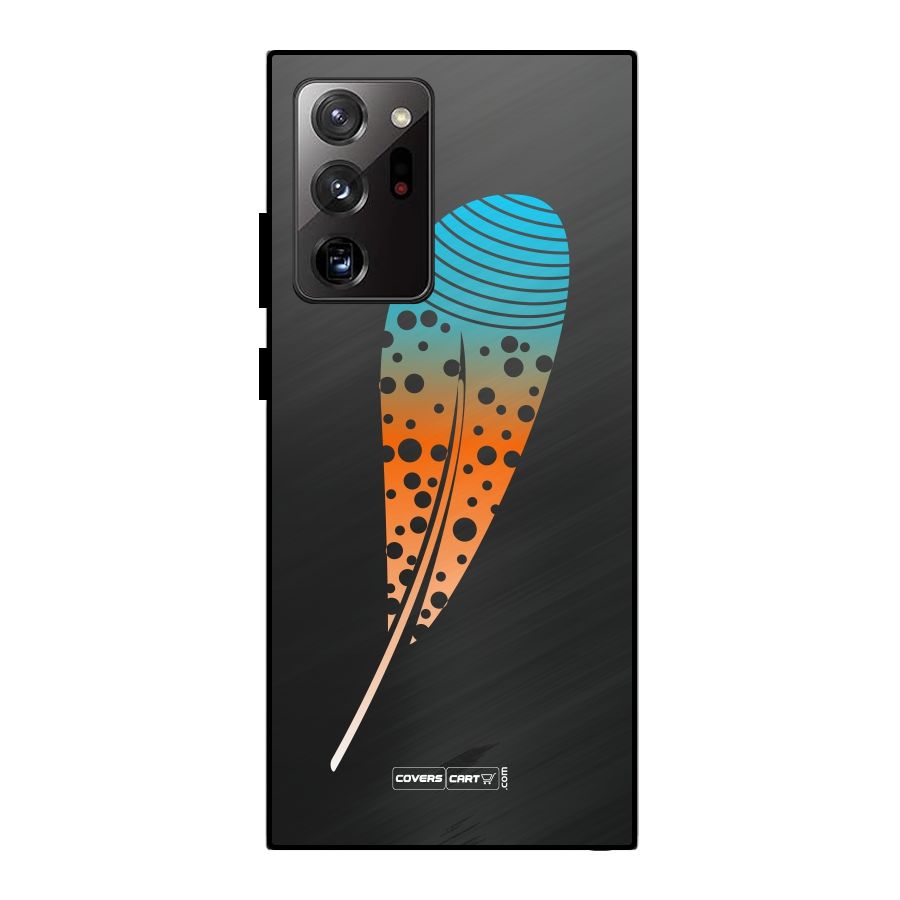 Magical Feather Metal Back Case for Galaxy Note 20 Ultra