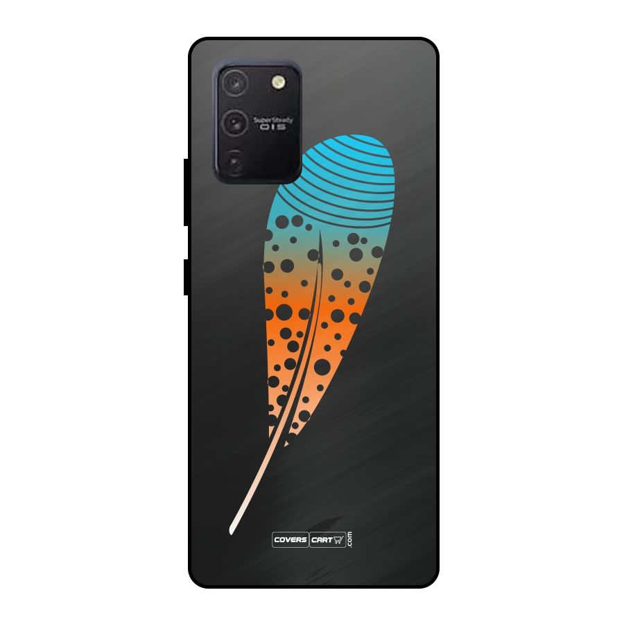 Magical Feather Metal Back Case for Galaxy S10 Lite