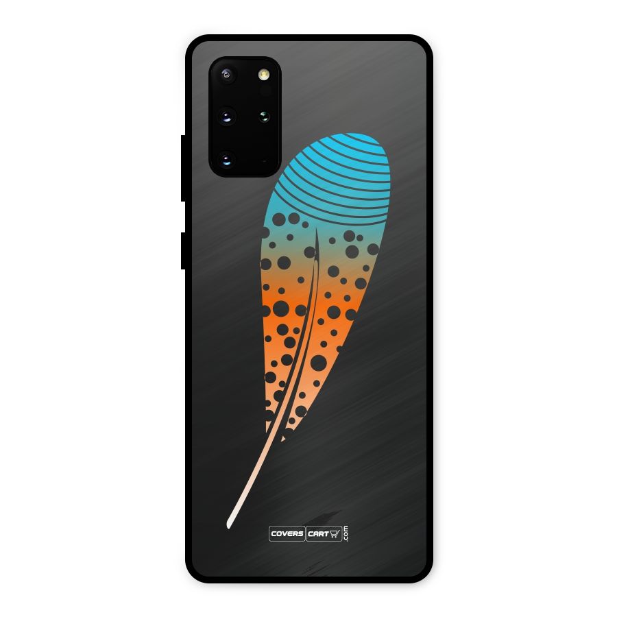 Magical Feather Metal Back Case for Galaxy S20 Plus