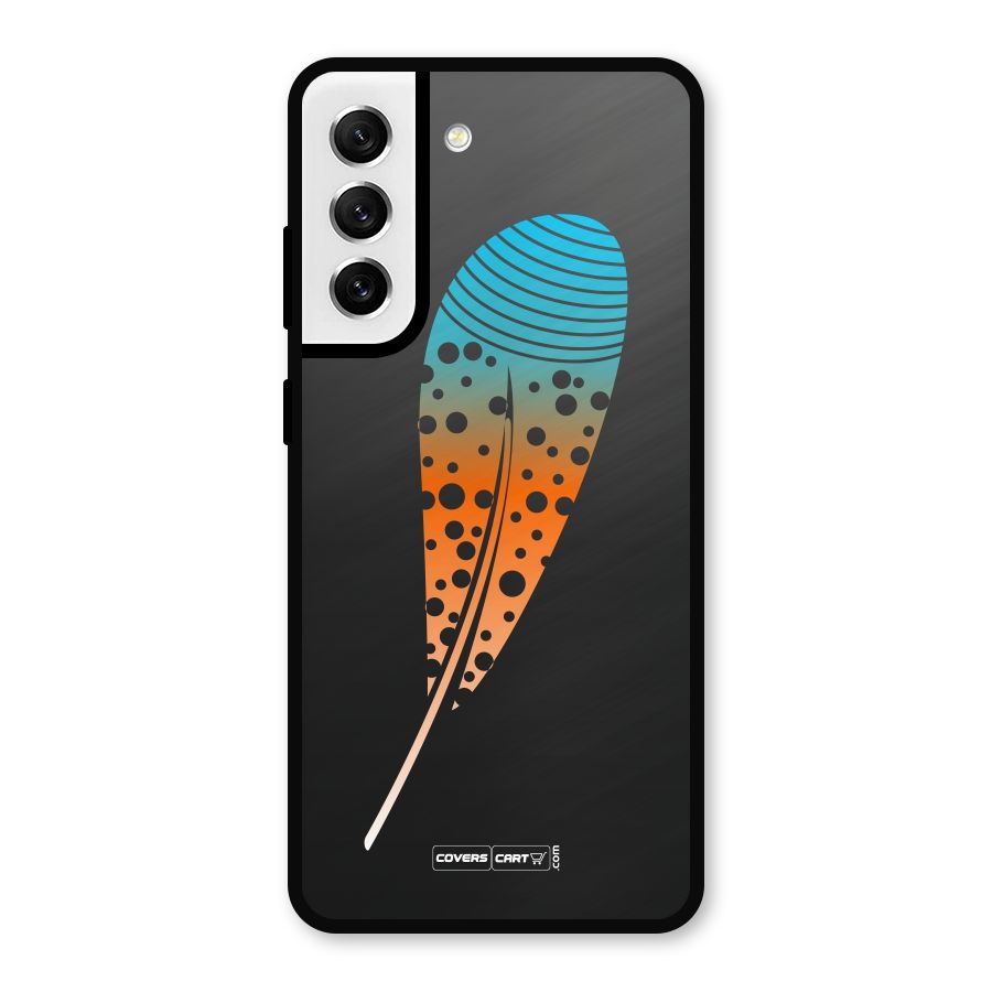 Magical Feather Metal Back Case for Galaxy S21 FE 5G