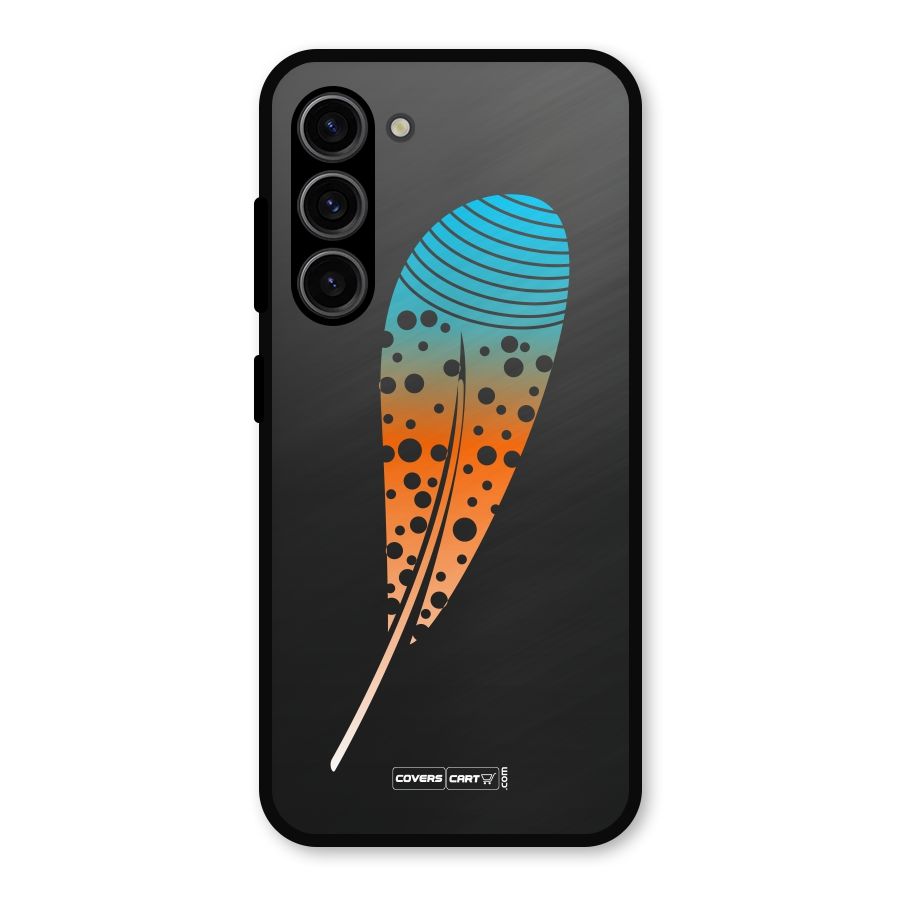 Magical Feather Metal Back Case for Galaxy S23