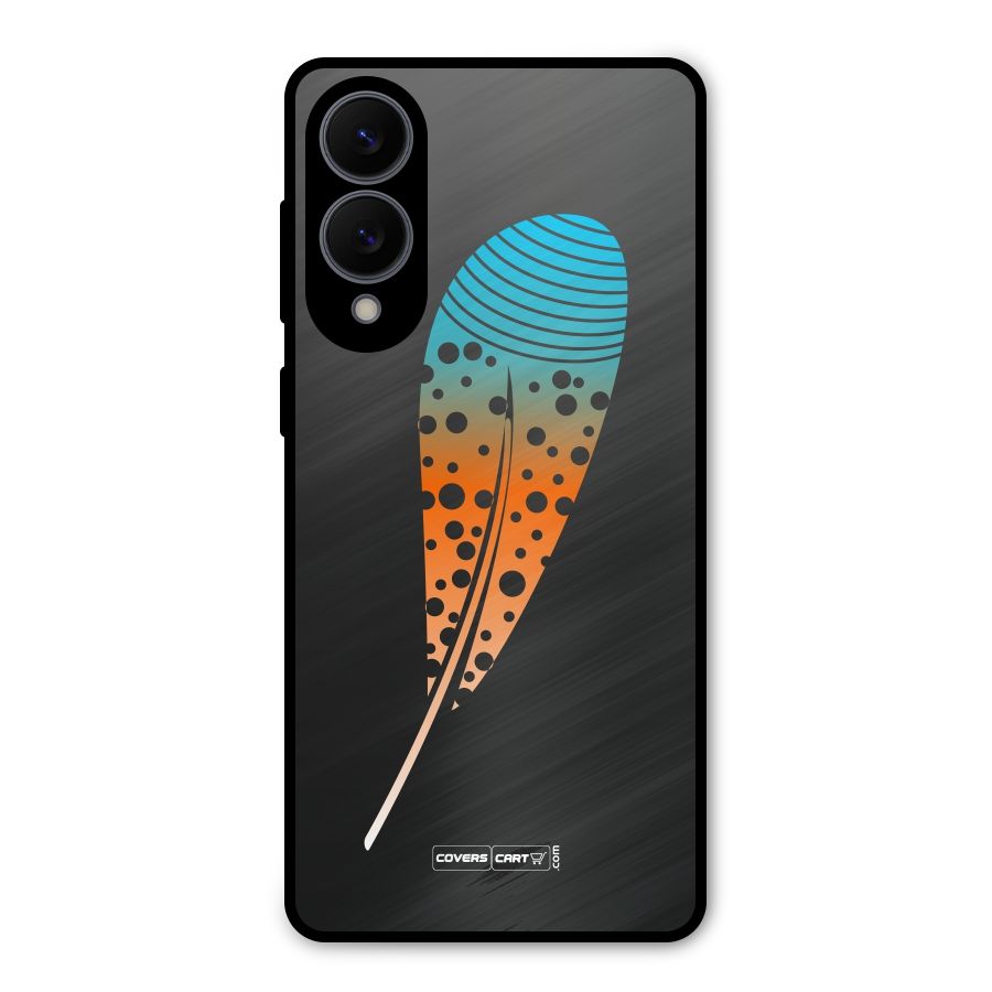 Magical Feather Metal Back Case for Galaxy S25 Edge