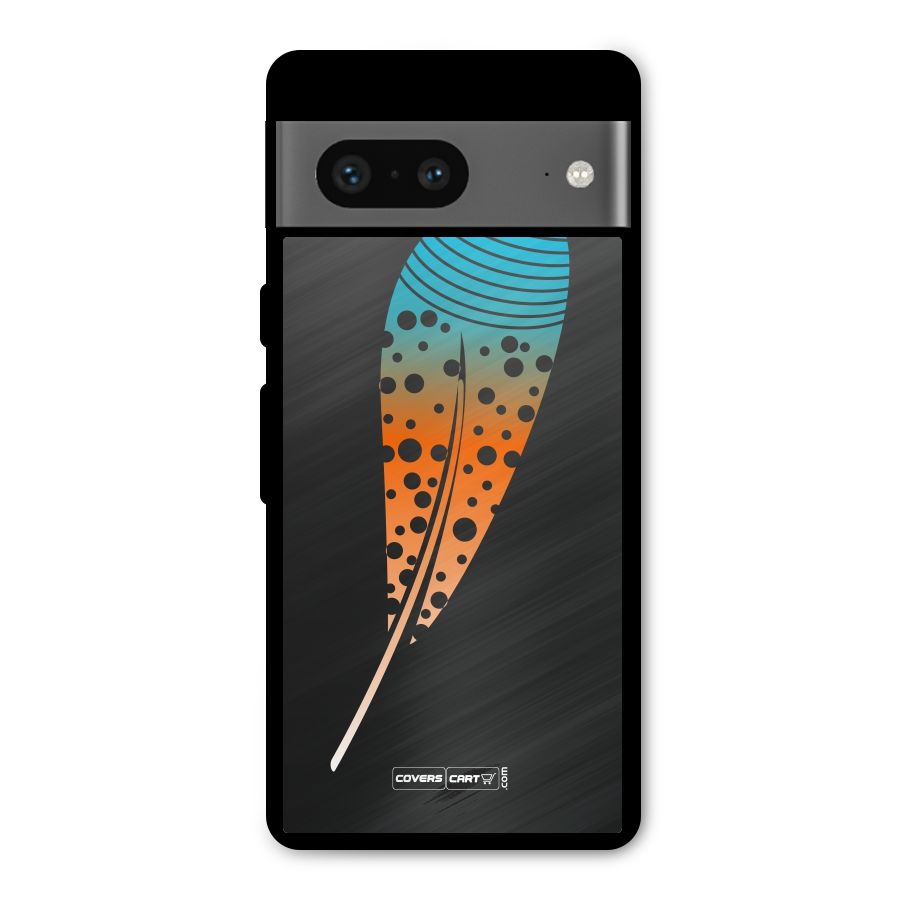 Magical Feather Metal Back Case for Google Pixel 7
