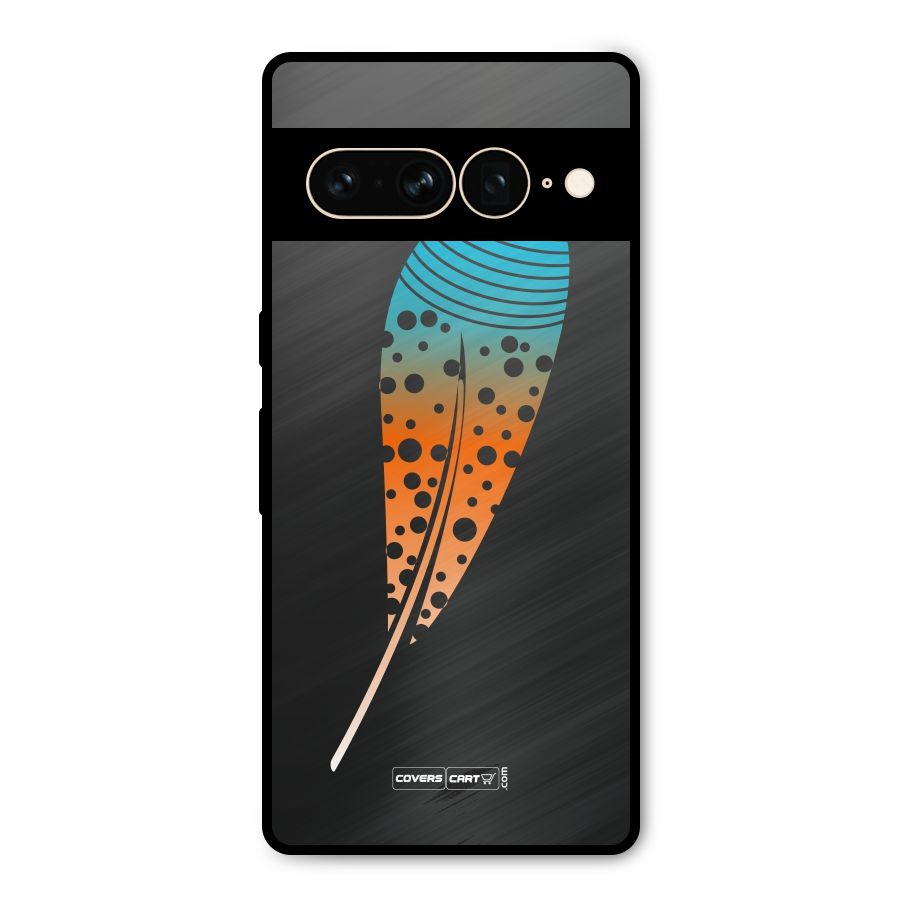 Magical Feather Metal Back Case for Google Pixel 7 Pro