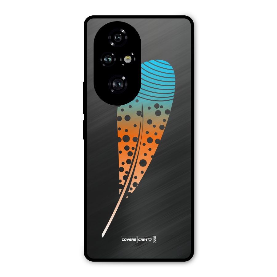 Magical Feather Metal Back Case for Honor 200 Pro