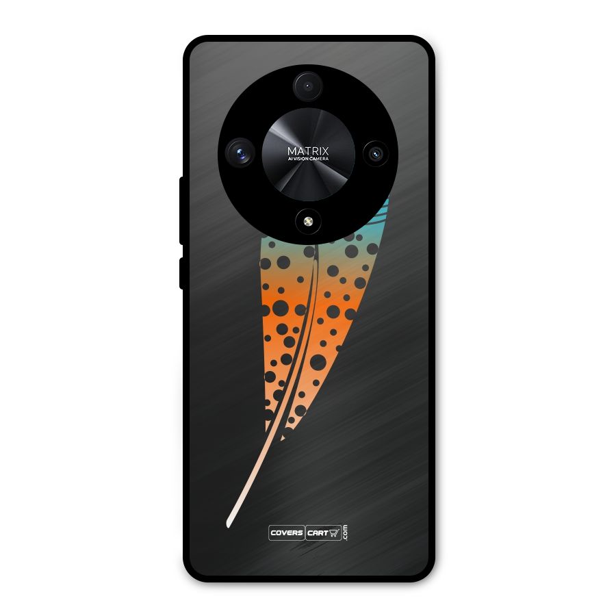 Magical Feather Metal Back Case for Honor X9b