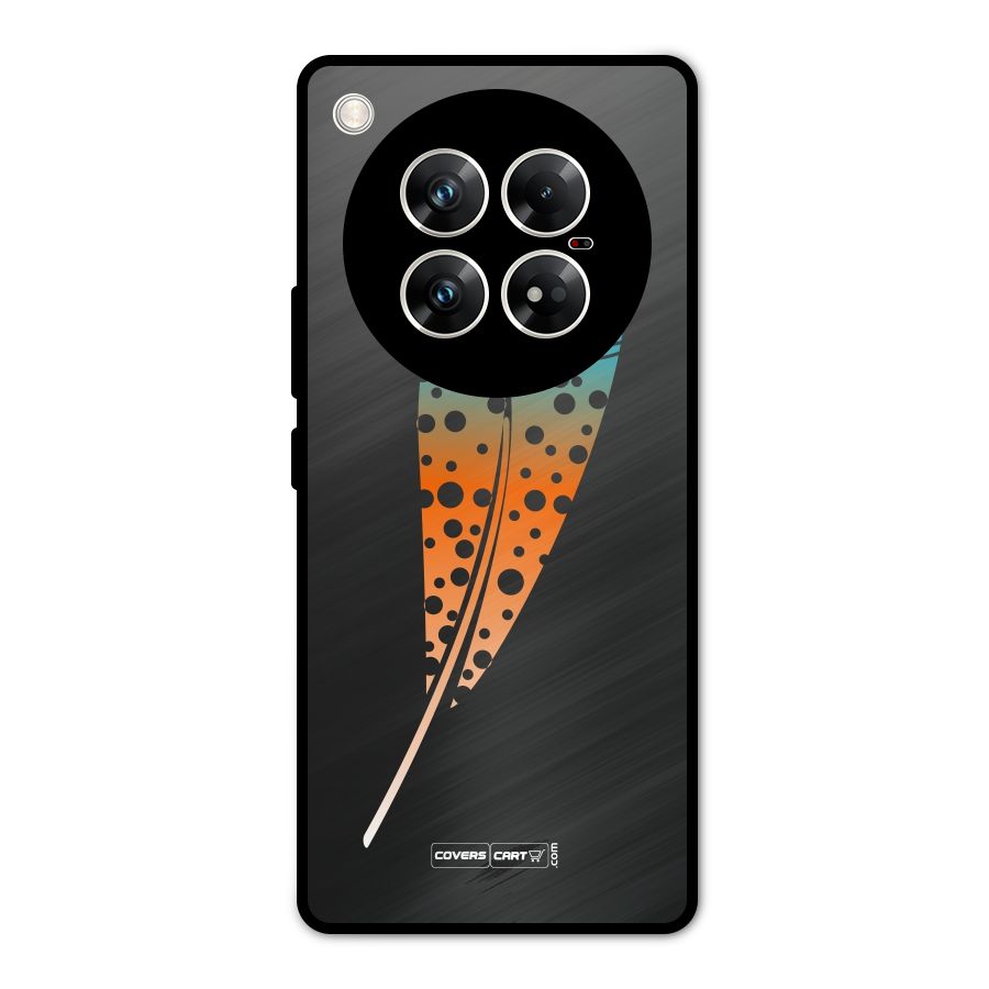 Magical Feather Metal Back Case for Infinix Zero 40 5G