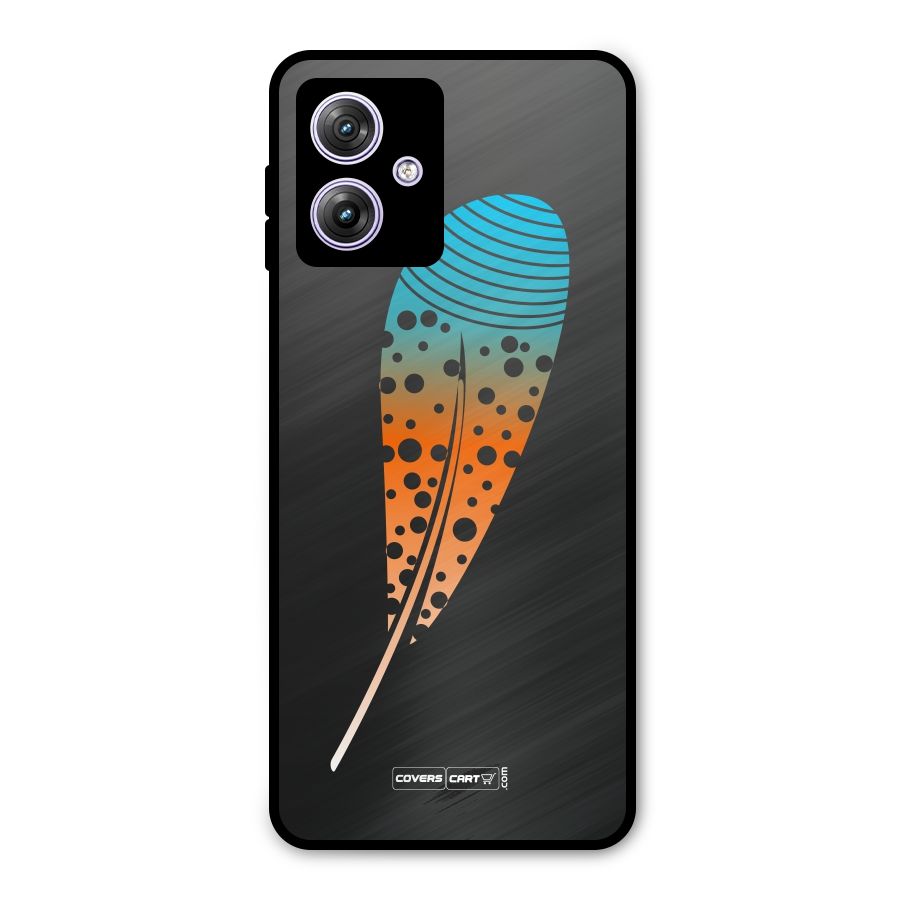 Magical Feather Metal Back Case for Moto G64
