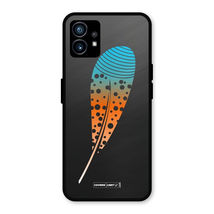 Magical Feather Metal Back Case for Nothing Phone 1