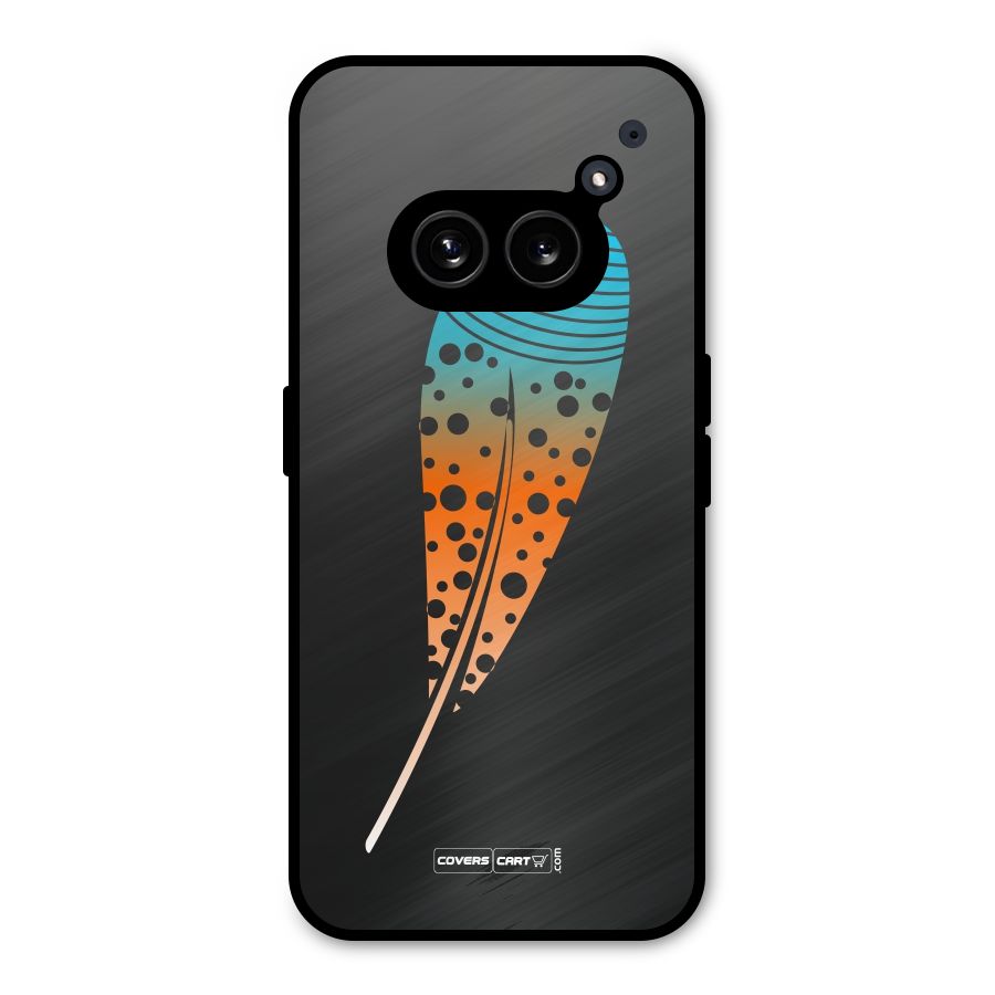 Magical Feather Metal Back Case for Nothing Phone 2a Plus