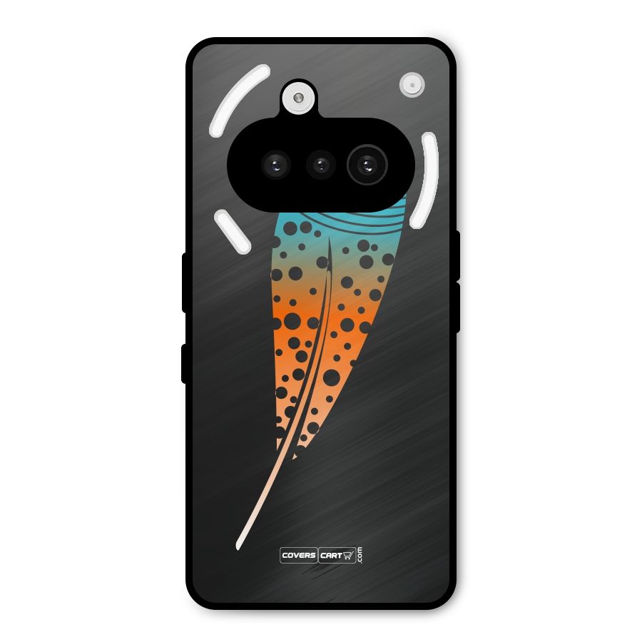Magical Feather Metal Back Case for Nothing Phone 3a