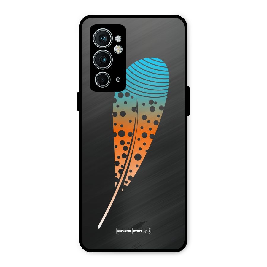Magical Feather Metal Back Case for OnePlus 9RT 5G