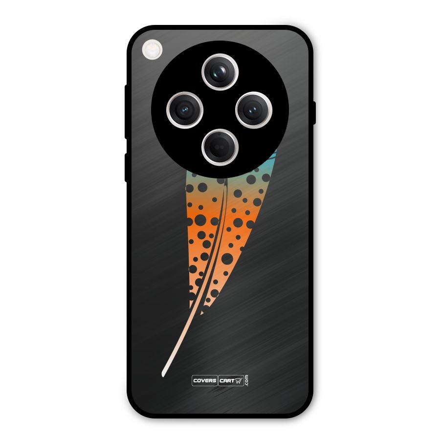 Magical Feather Metal Back Case for Oppo Find X8