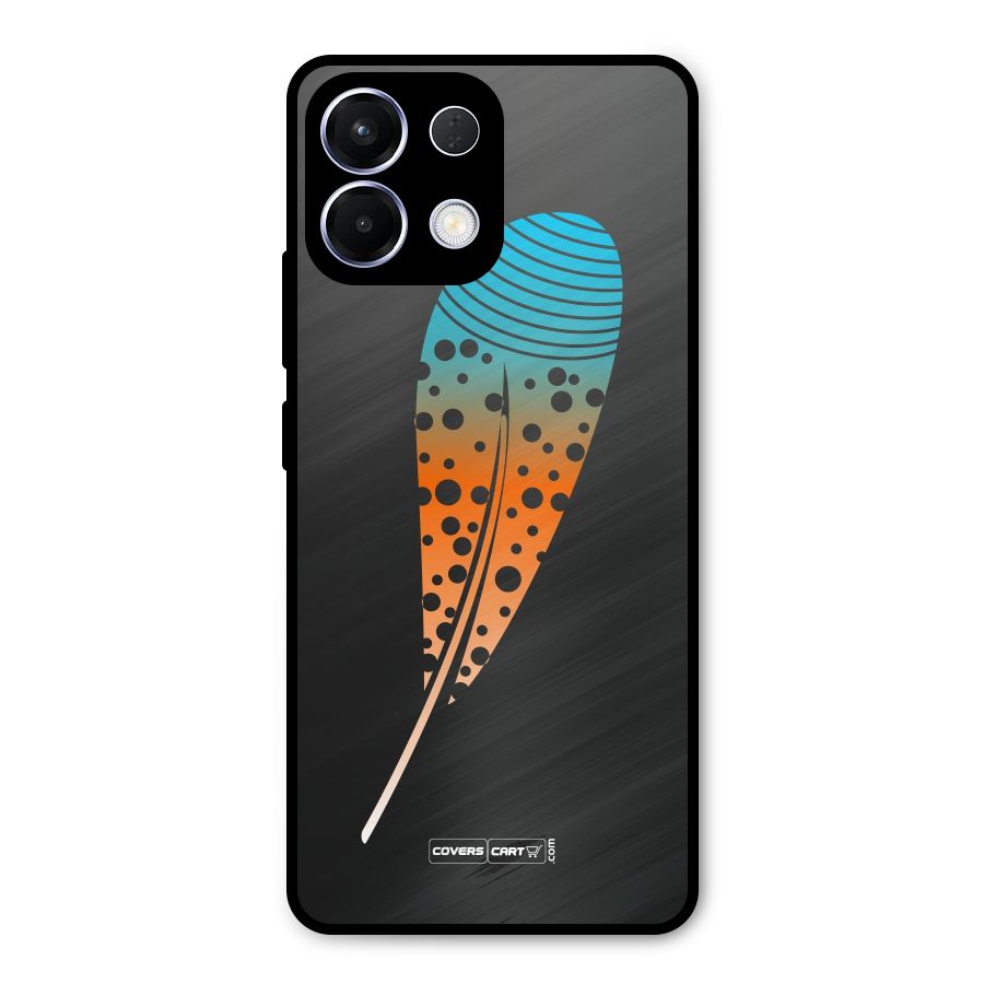 Magical Feather Metal Back Case for Oppo K13
