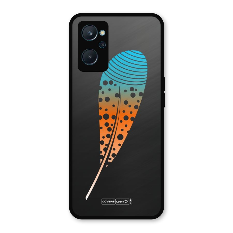 Magical Feather Metal Back Case for Realme 9i