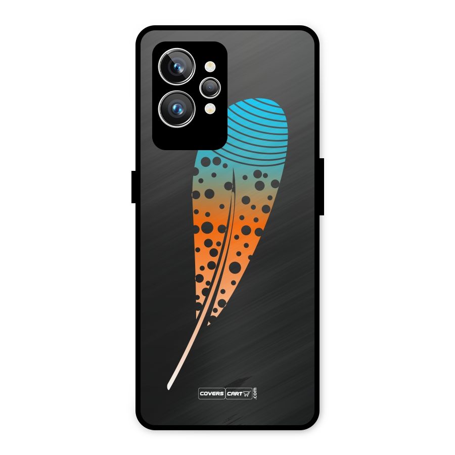 Magical Feather Metal Back Case for Realme GT2 Pro