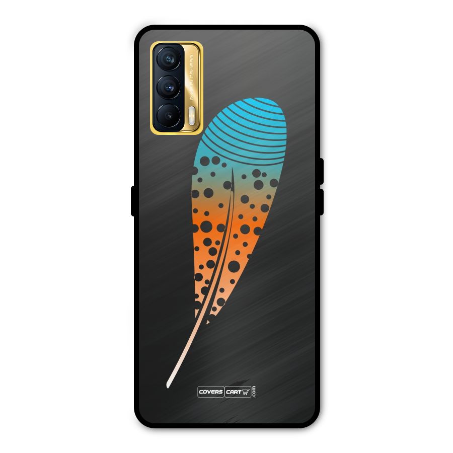 Magical Feather Metal Back Case for Realme X7