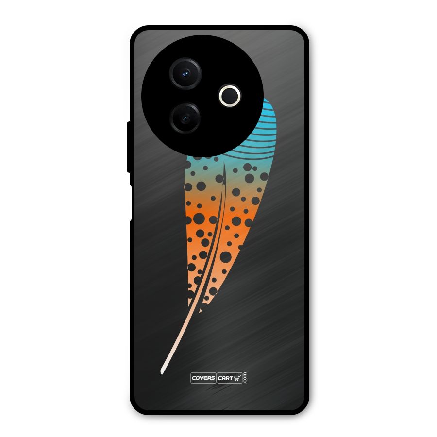 Magical Feather Metal Back Case for Vivo Y39