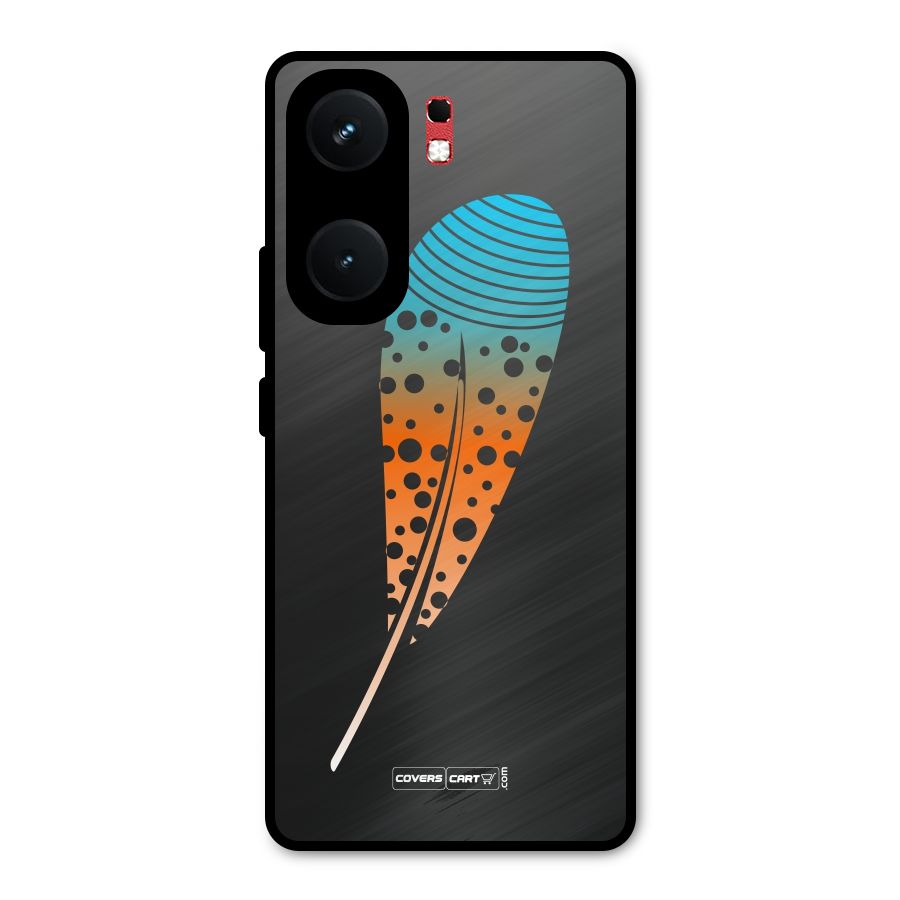 Magical Feather Metal Back Case for iQOO Neo 9 Pro