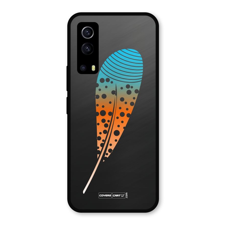 Magical Feather Metal Back Case for iQOO Z3