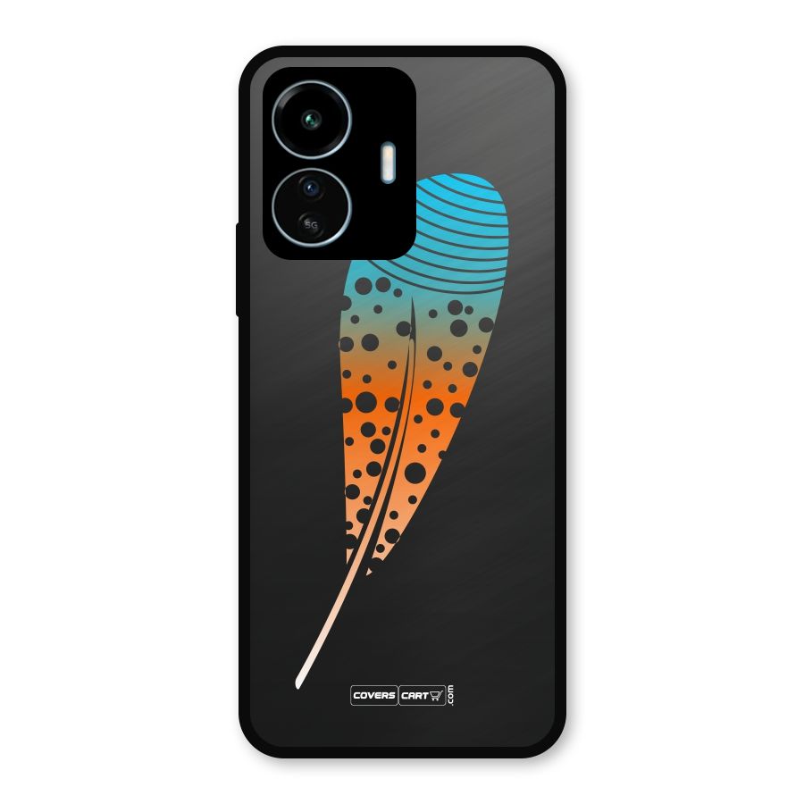 Magical Feather Metal Back Case for vivo iQOO Z6 Lite 5G