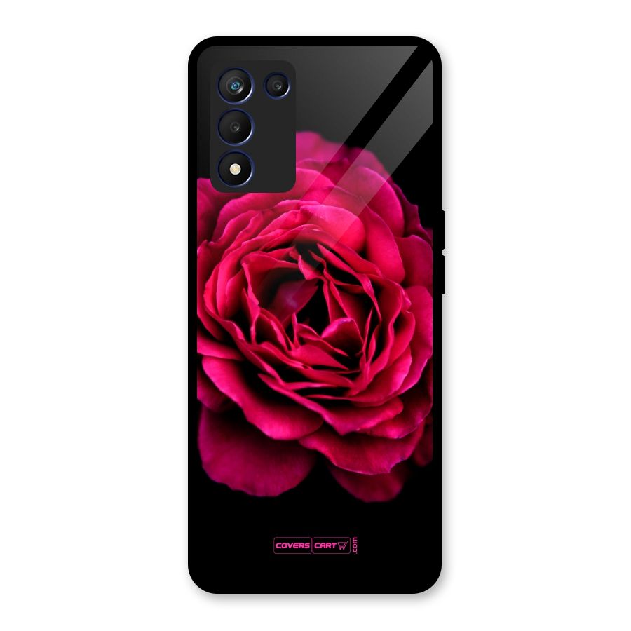 Magical Rose Glass Back Case for Realme 9 5G Speed