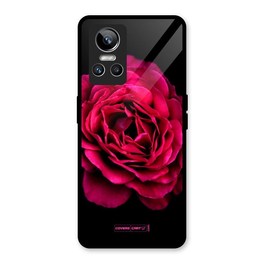 Magical Rose Glass Back Case for Realme GT Neo 3