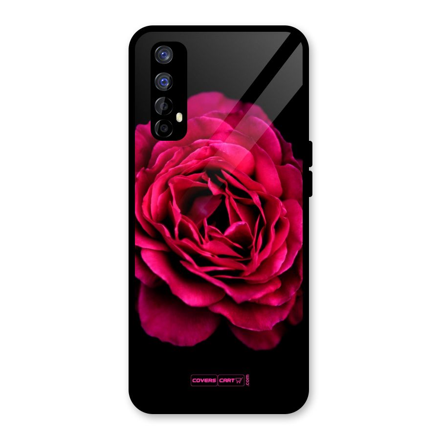 Magical Rose Glass Back Case for Realme Narzo 20 Pro