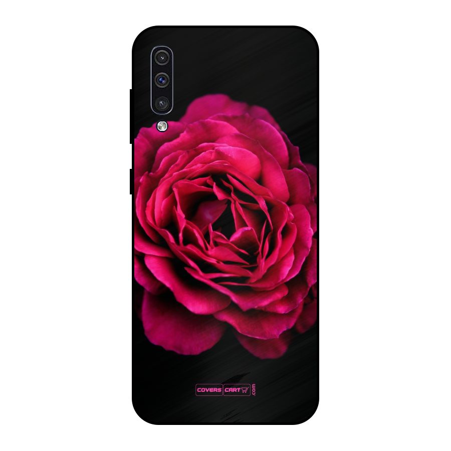 Magical Rose Metal Back Case for Galaxy A30s