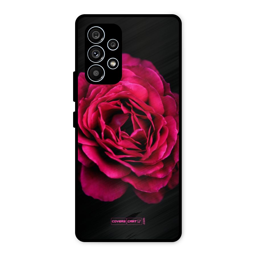 Magical Rose Metal Back Case for Galaxy A53 5G