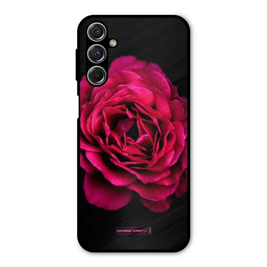 Magical Rose Metal Back Case for Galaxy F34