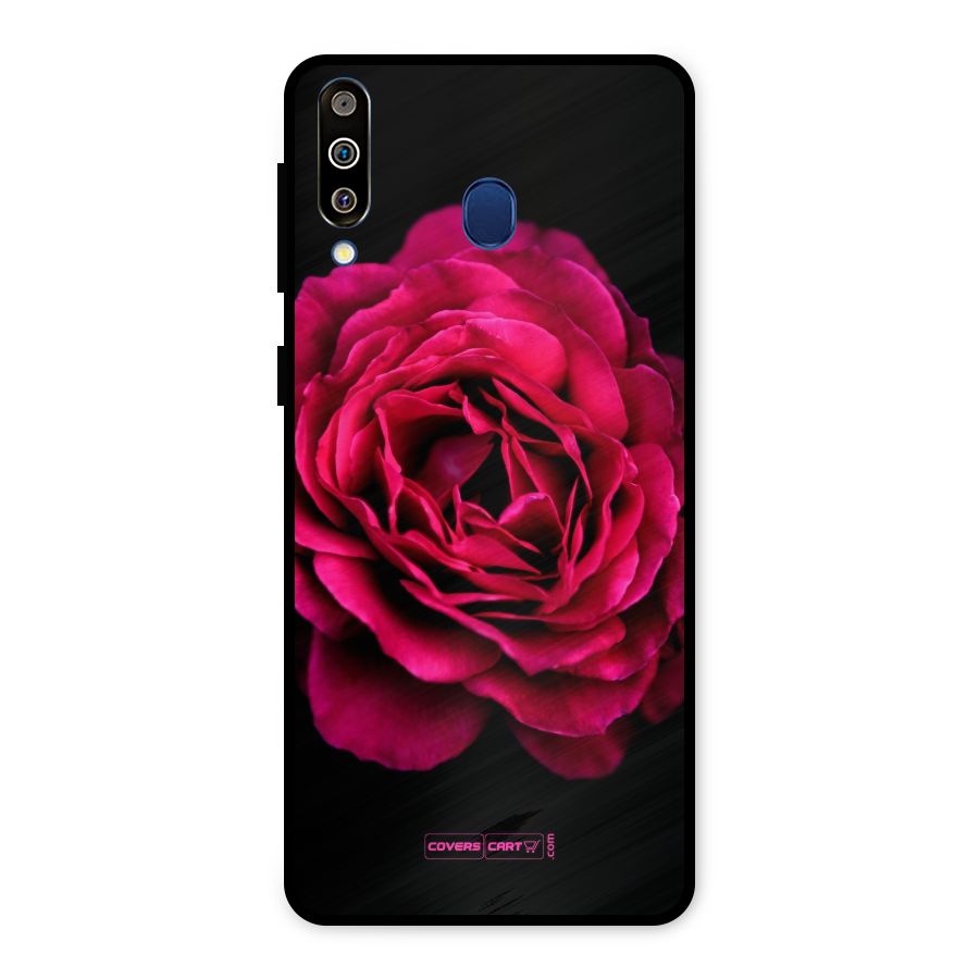 Magical Rose Metal Back Case for Galaxy M30