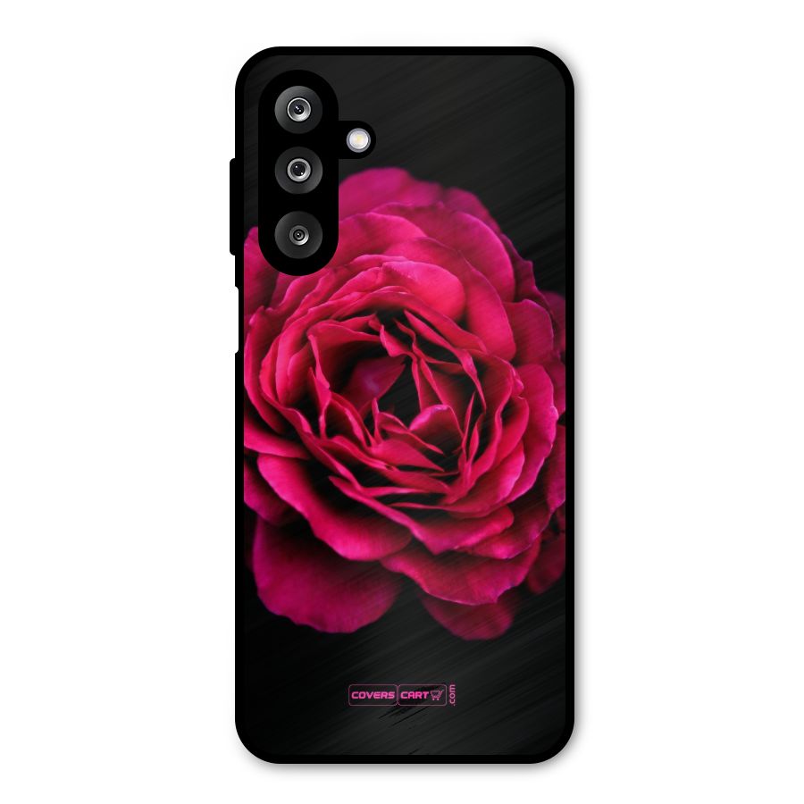 Magical Rose Metal Back Case for Galaxy M36