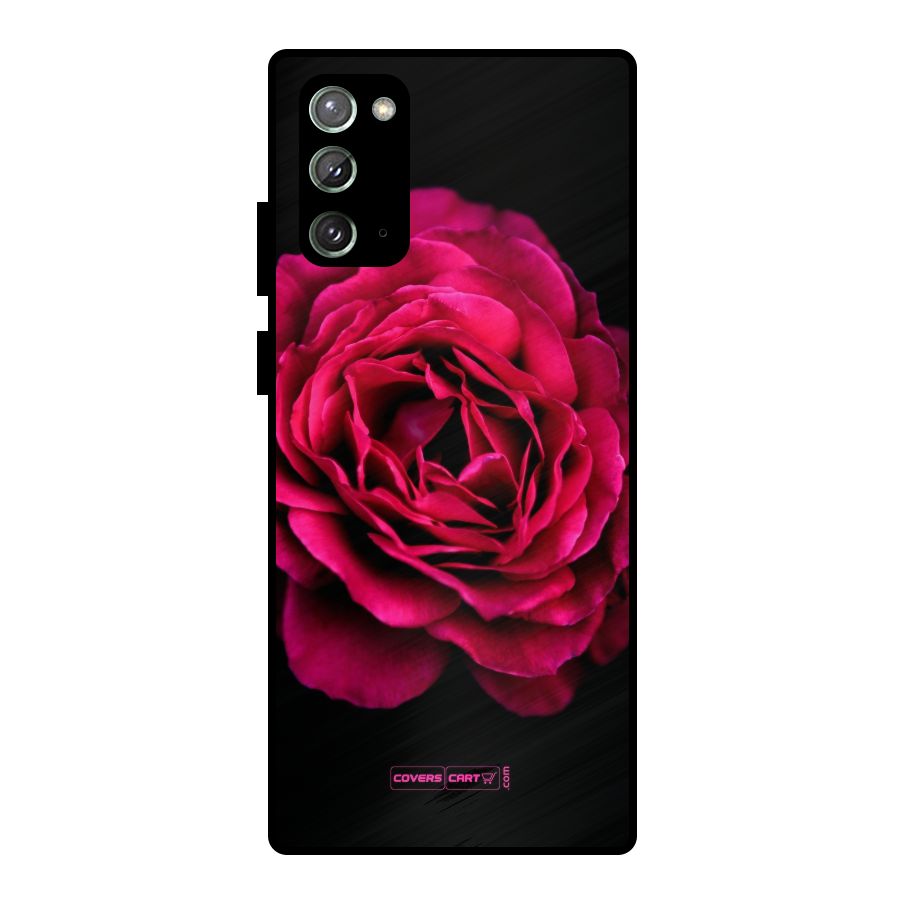 Magical Rose Metal Back Case for Galaxy Note 20