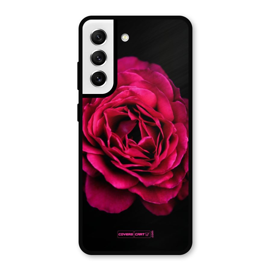 Magical Rose Metal Back Case for Galaxy S21 FE 5G