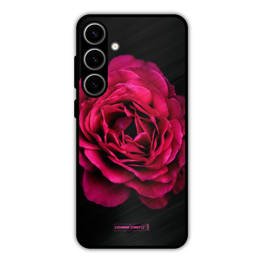 Magical Rose Metal Back Case for Galaxy S24 Plus