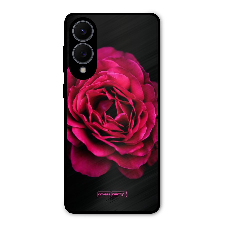 Magical Rose Metal Back Case for Galaxy S25 Edge