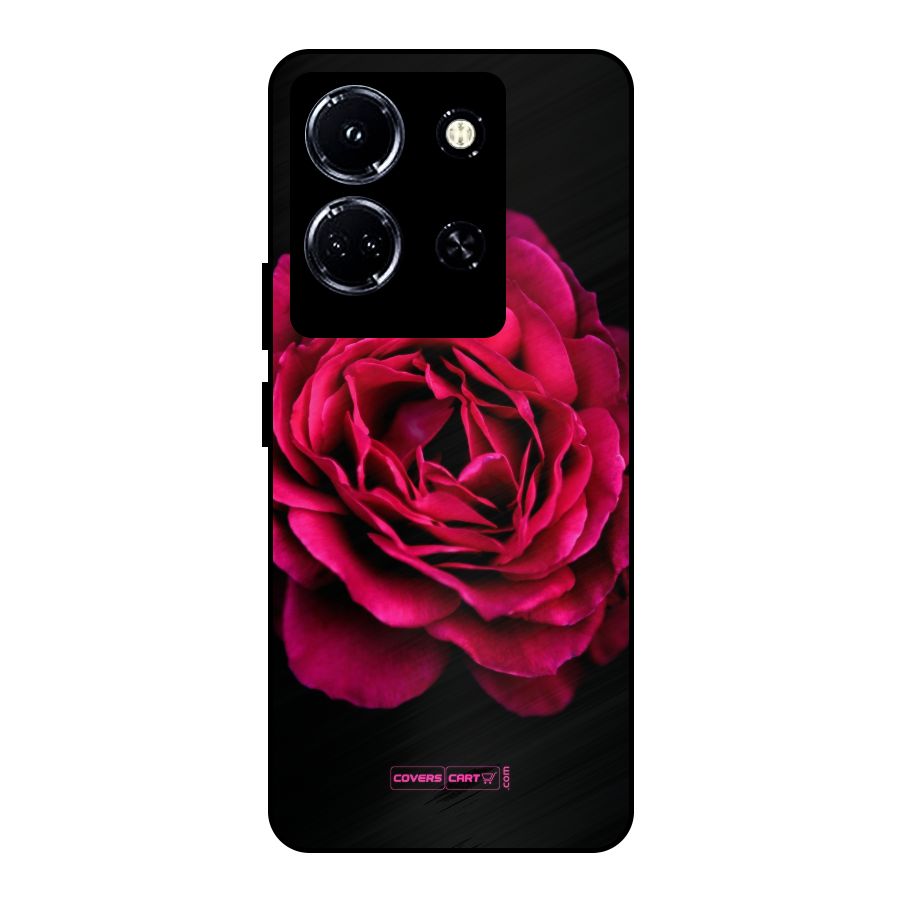 Magical Rose Metal Back Case for Infinix Note 30 5G