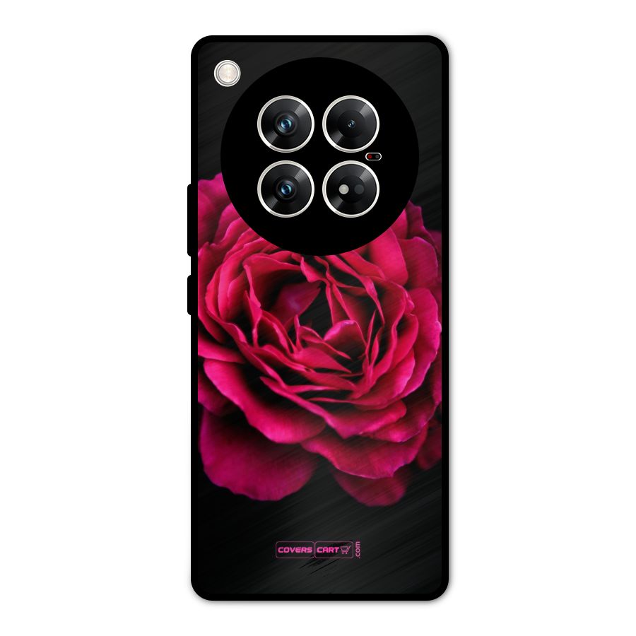 Magical Rose Metal Back Case for Infinix Zero 40 5G