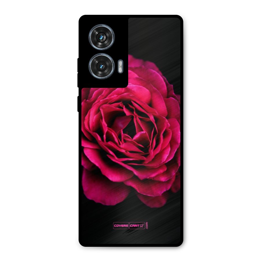 Magical Rose Metal Back Case for Motorola Edge 50 Fusion