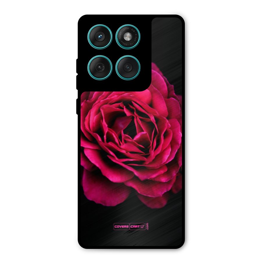 Magical Rose Metal Back Case for Motorola Edge 60